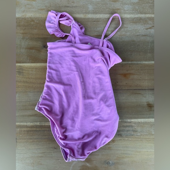 Cat & Jack Pink One Piece Kids Swimsuit - Picture 4 of 5
